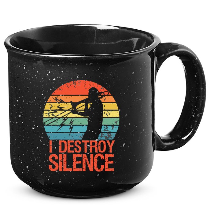 Trombone Jazz Musician Trombone Player 15oz Campfire Ceramic Mug