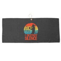 Trombone Jazz Musician Trombone Player Large Microfiber Waffle Golf Towel