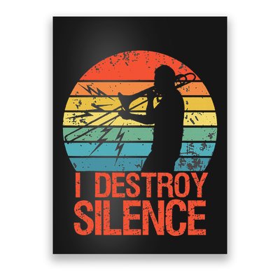 Trombone Jazz Musician Trombone Player Poster