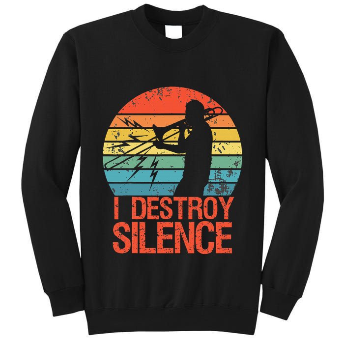 Trombone Jazz Musician Trombone Player Tall Sweatshirt