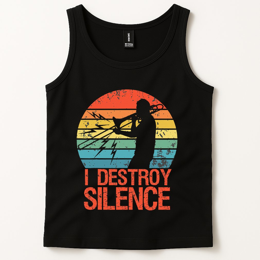 Trombone Jazz Musician Trombone Player Tank Top