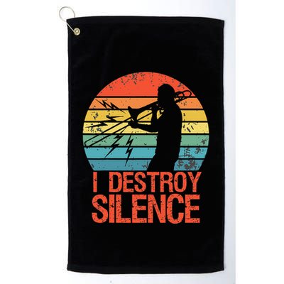 Trombone Jazz Musician Trombone Player Golf Towel