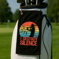 Trombone Jazz Musician Trombone Player Golf Towel
