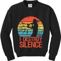 Trombone Jazz Musician Trombone Player Kids Sweatshirt