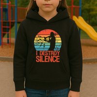 Trombone Jazz Musician Trombone Player Kids Hoodie