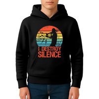 Trombone Jazz Musician Trombone Player Kids Hoodie