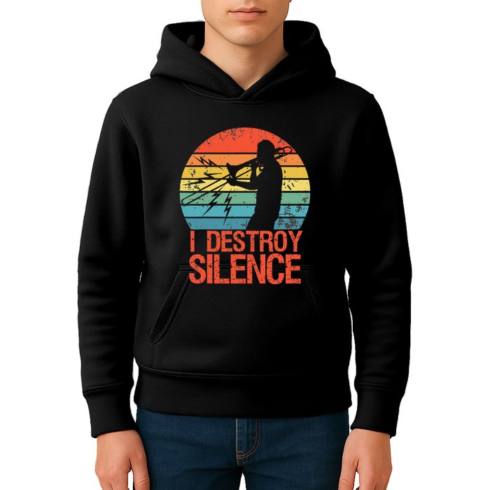 Trombone Jazz Musician Trombone Player Kids Hoodie