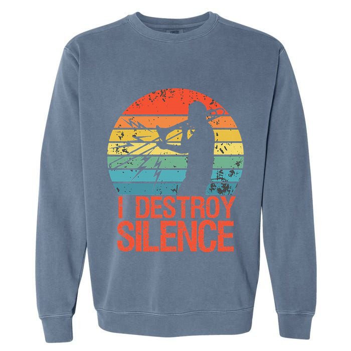 Trombone Jazz Musician Trombone Player Garment-Dyed Sweatshirt