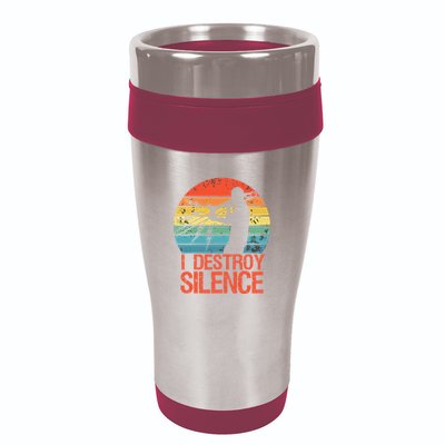 Trombone Jazz Musician Trombone Player 16oz Travel Tumbler