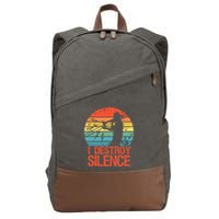 Trombone Jazz Musician Trombone Player Cotton Canvas Backpack