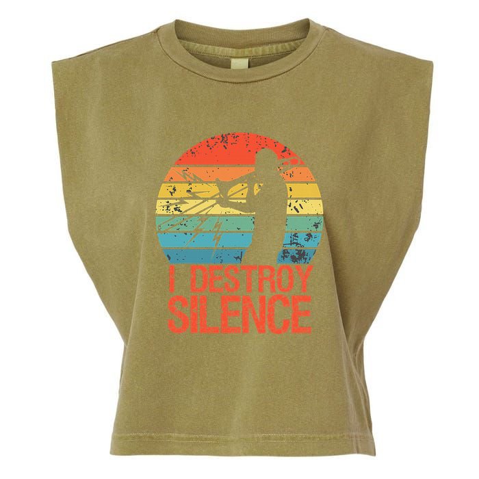 Trombone Jazz Musician Trombone Player Garment-Dyed Women's Muscle Tee