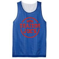 Traitor Joe's MAGA AntiBiden Funny Political Mesh Reversible Basketball Jersey Tank