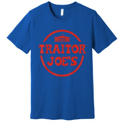 Traitor Joe's MAGA AntiBiden Funny Political Premium T-Shirt