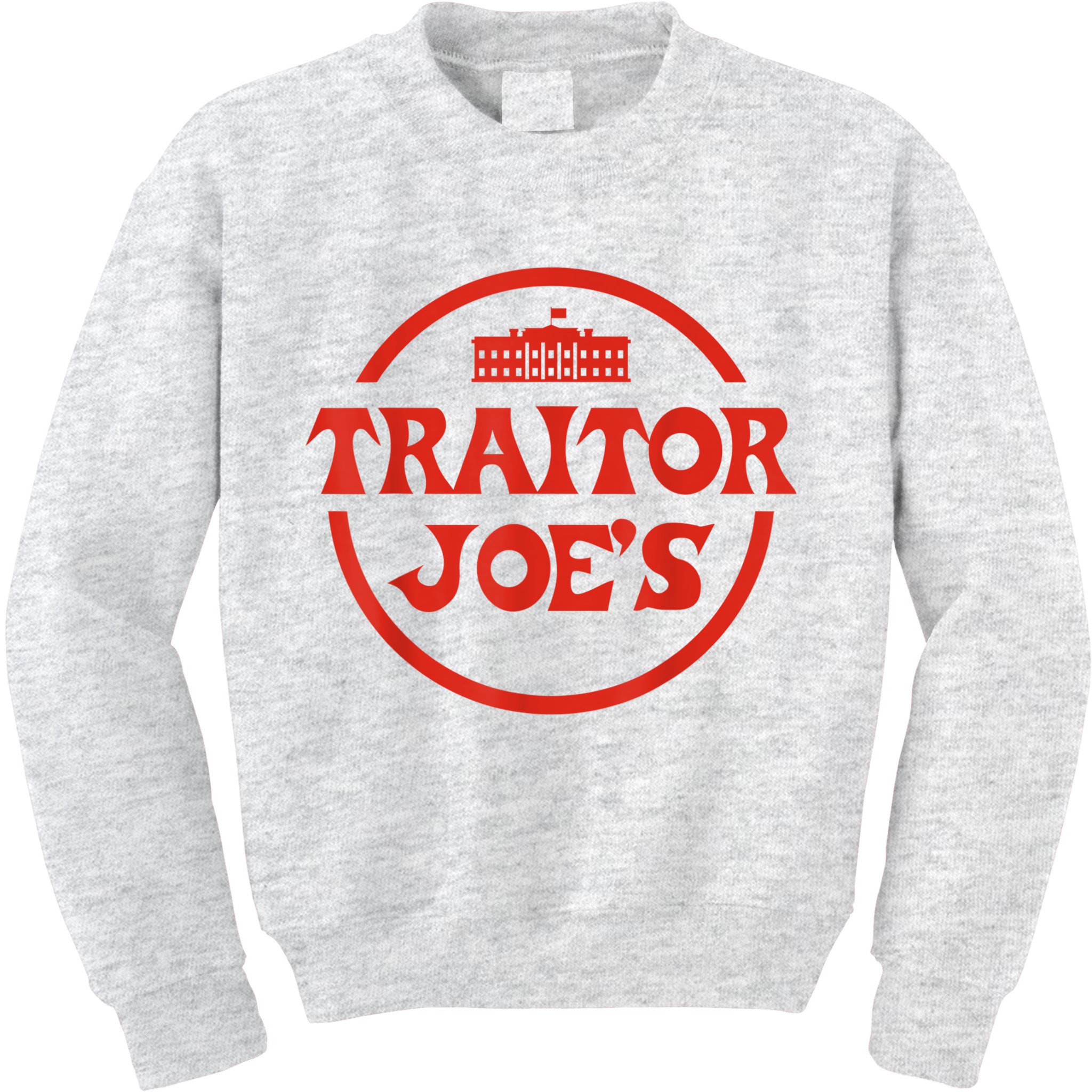 Traitor Joe's MAGA AntiBiden Funny Political Kids Sweatshirt
