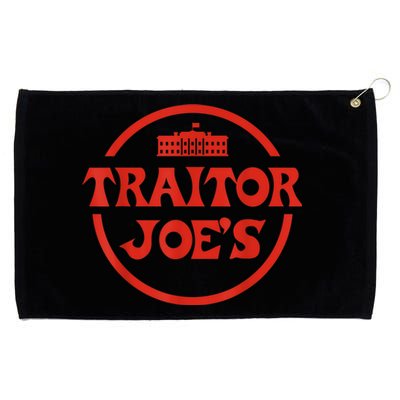 Traitor Joe's MAGA AntiBiden Funny Political Grommeted Golf Towel