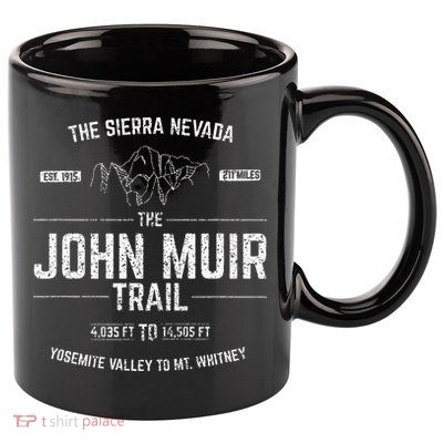 The John Muir Trail 11oz C Handle Ceramic Mug