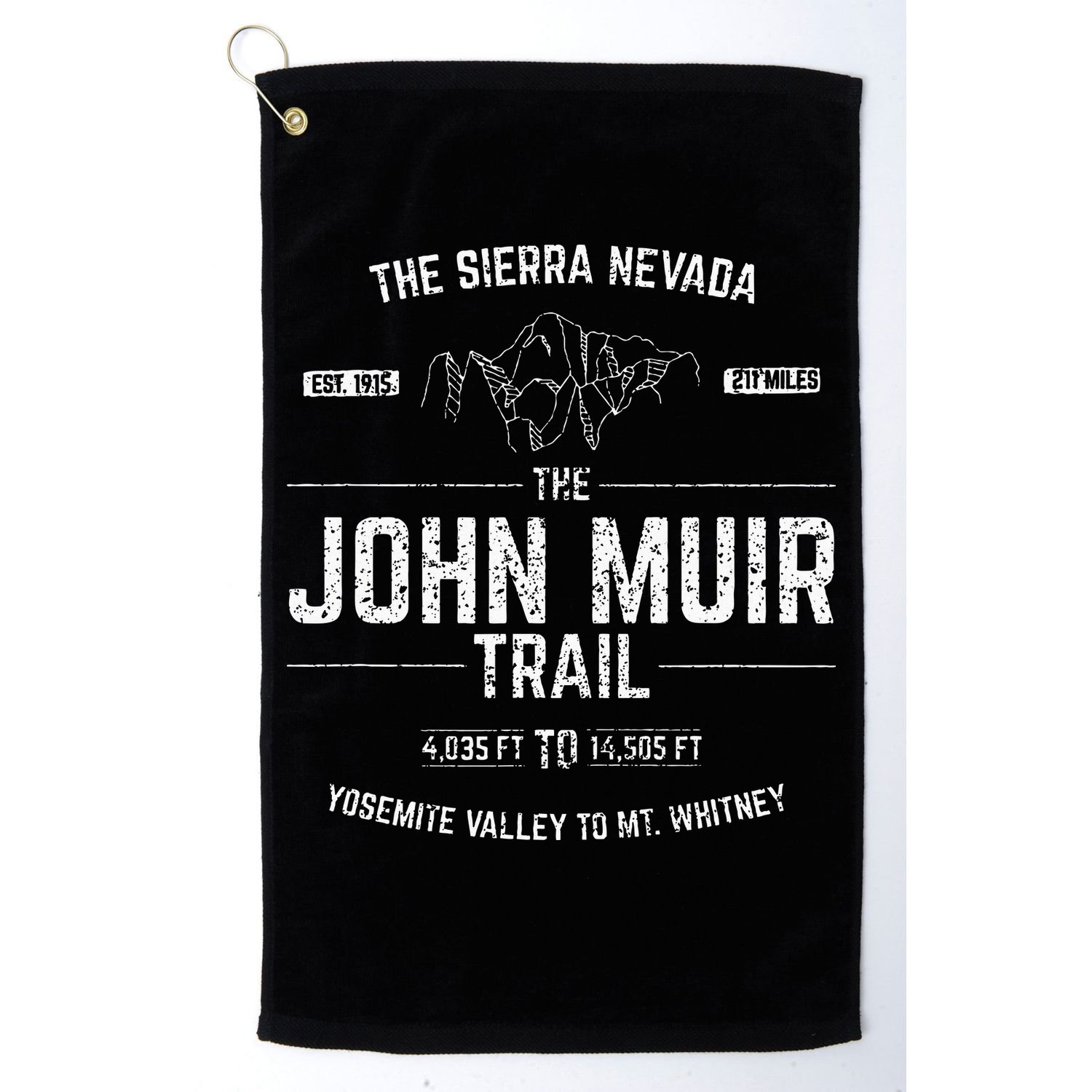 The John Muir Trail Golf Towel