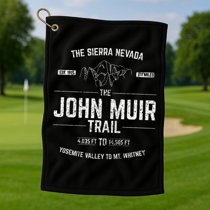 The John Muir Trail Golf Towel