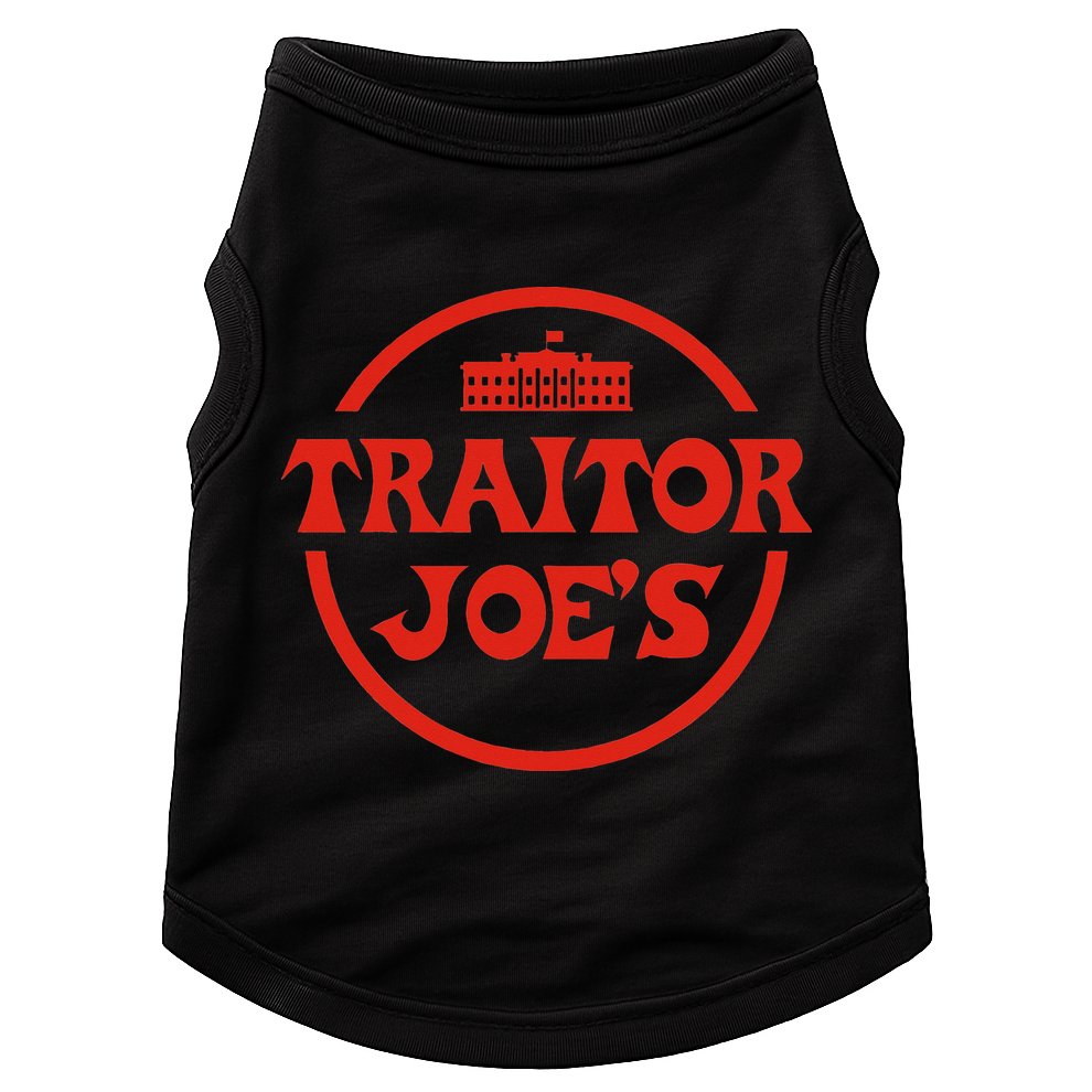 Traitor Joe's MAGA Anti-Biden Funny Political  Doggie Tank
