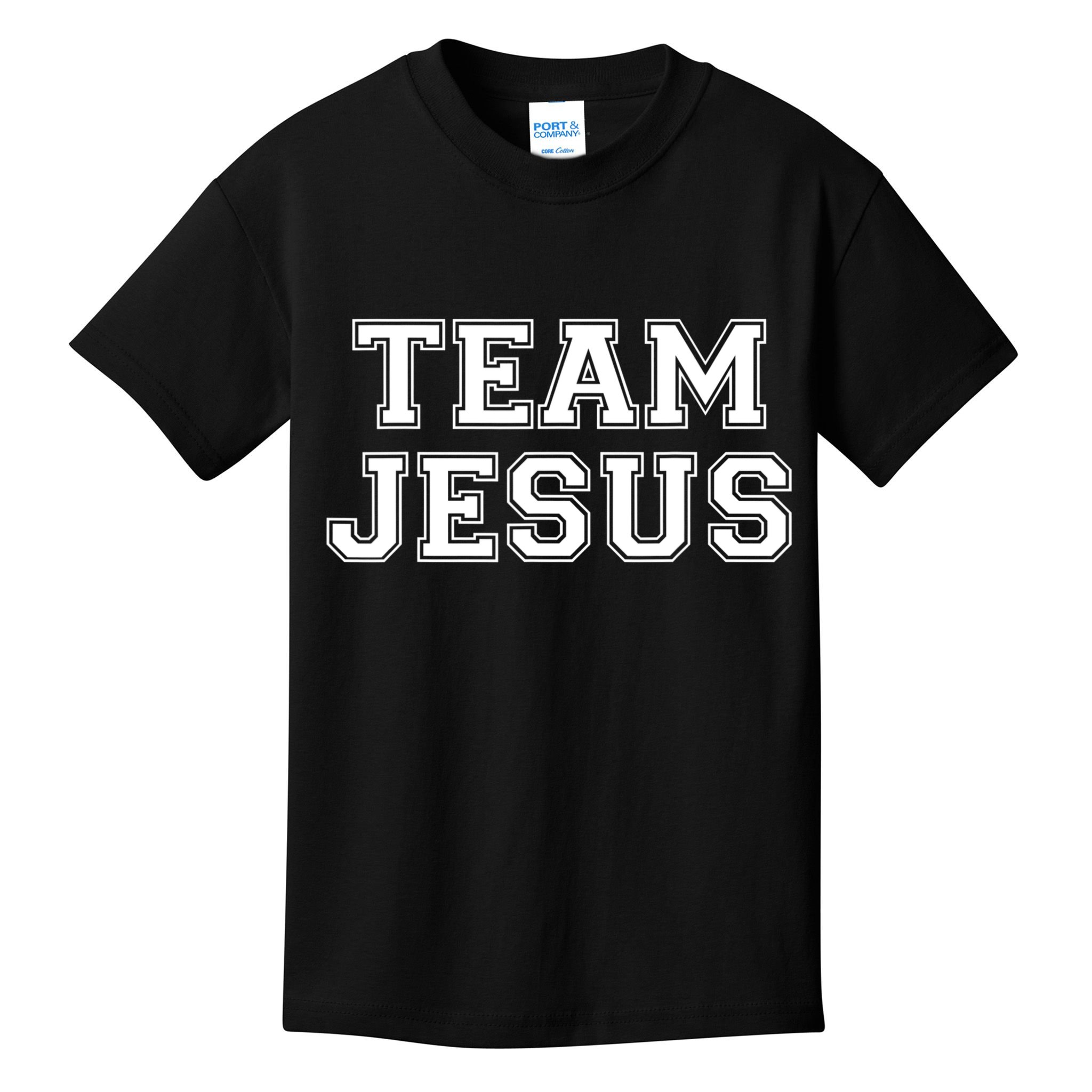 Team Jesus Men Women Fun Christian Kids T-Shirt