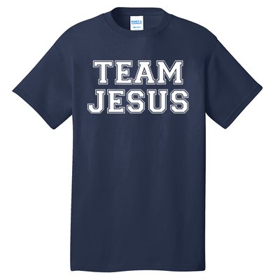 Team Jesus Men Women Fun Christian Tall T-Shirt