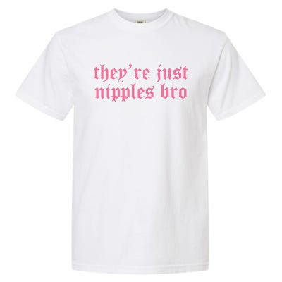 Theyre Just Nipples Bro Garment-Dyed Heavyweight T-Shirt