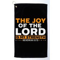 The Joy Of The Lord Is My Strength Christian Believer Golf Towel