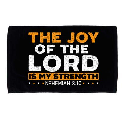 The Joy Of The Lord Is My Strength Christian Believer Microfiber Hand Towel