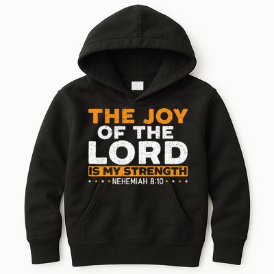 The Joy Of The Lord Is My Strength Christian Believer Kids Hoodie