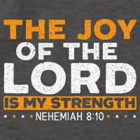 The Joy Of The Lord Is My Strength Christian Believer Vector Backpack