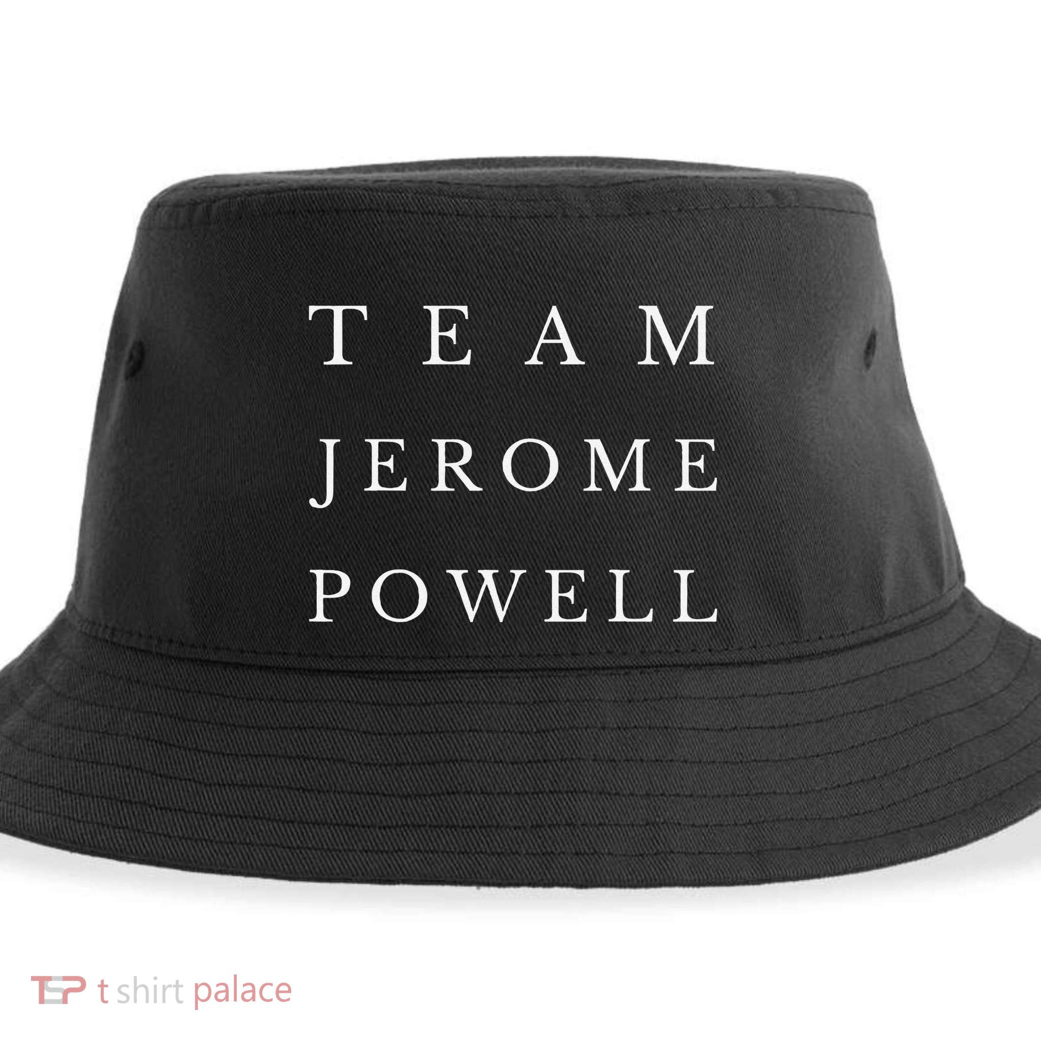 Team Jerome Powell Sustainable Bucket Hat