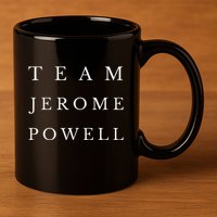 Team Jerome Powell 11oz C Handle Ceramic Mug