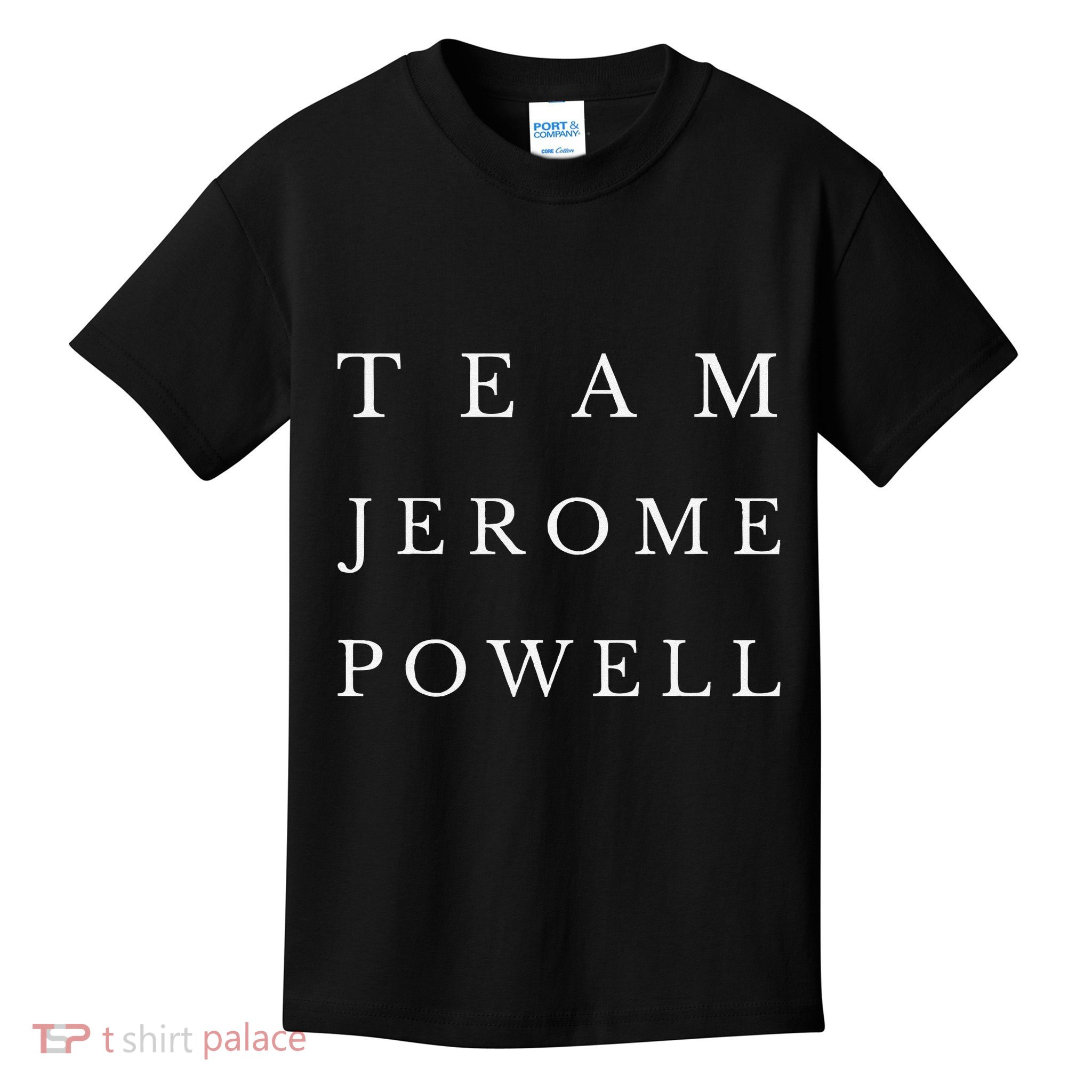 Team Jerome Powell Kids T-Shirt