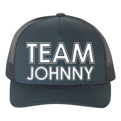 Team Johnny Retro Yupoong Adult 5-Panel Trucker Hat