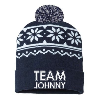 Team Johnny Retro USA-Made Snowflake Beanie