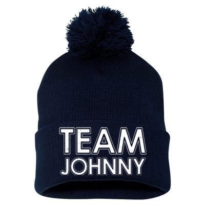 Team Johnny Retro Pom Pom 12in Knit Beanie