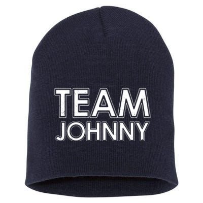 Team Johnny Retro Short Acrylic Beanie