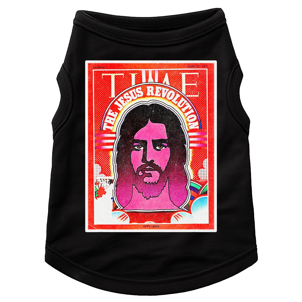 The Jesus Revolution Retro Vintage Christian Revival 70s 60s Doggie Tank