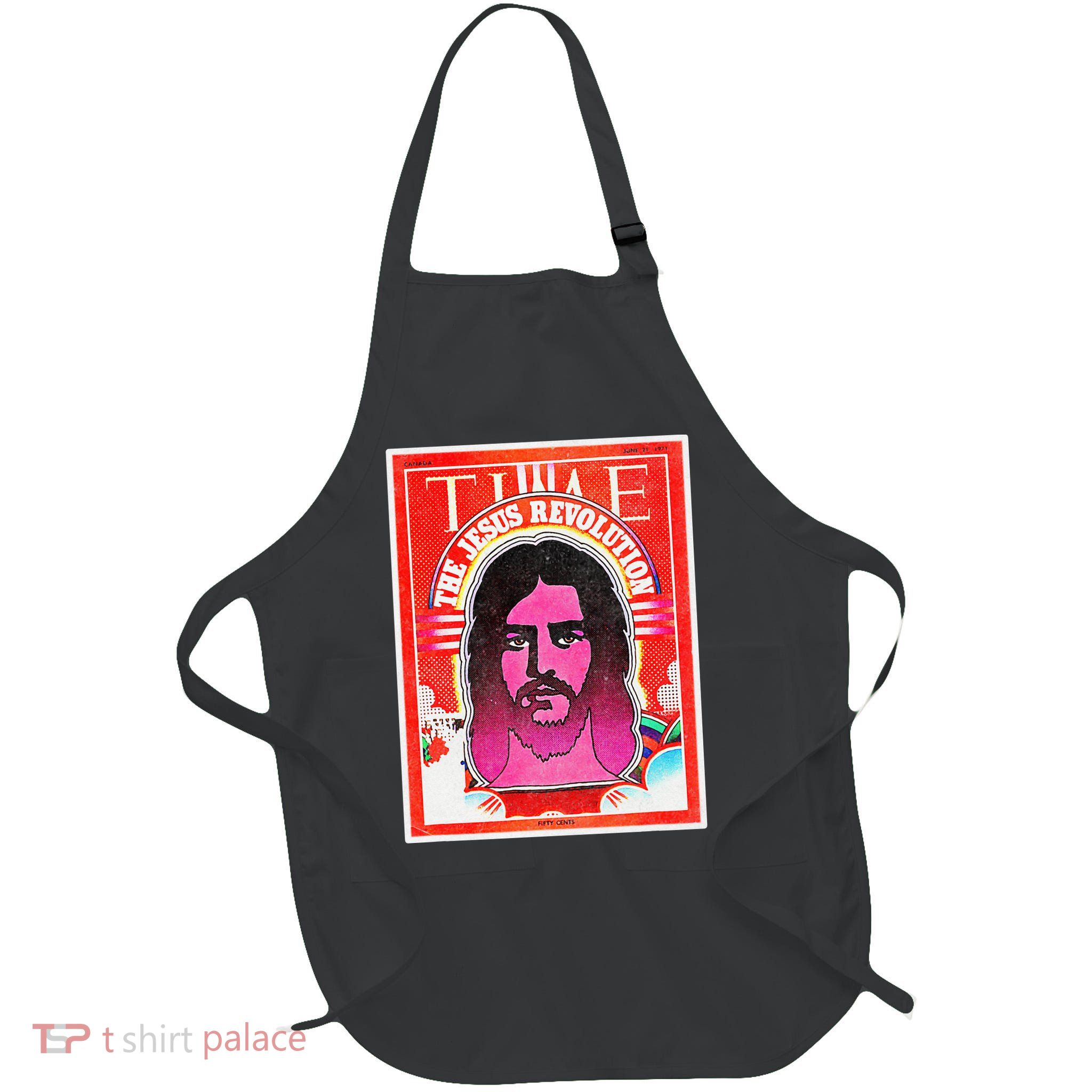 The Jesus Revolution Retro Vintage Christian Revival 70s 60s Apron