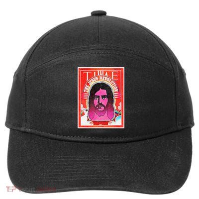 The Jesus Revolution Retro Vintage Christian Revival 70s 60s 7-Panel Snapback Hat