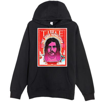 The Jesus Revolution Retro Vintage Christian Revival 70s 60s Premium Pullover Hoodie
