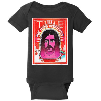 The Jesus Revolution Retro Vintage Christian Revival 70s 60s Baby Bodysuit