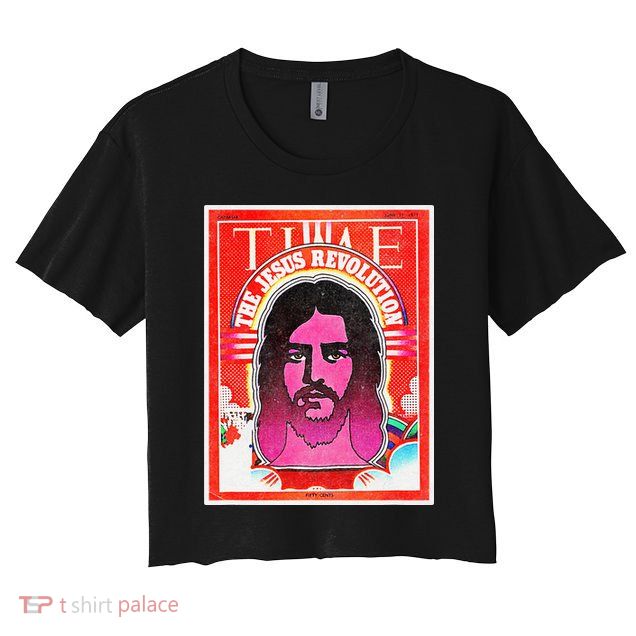 The Jesus Revolution Retro Vintage Christian Revival 70s 60s Crop Top