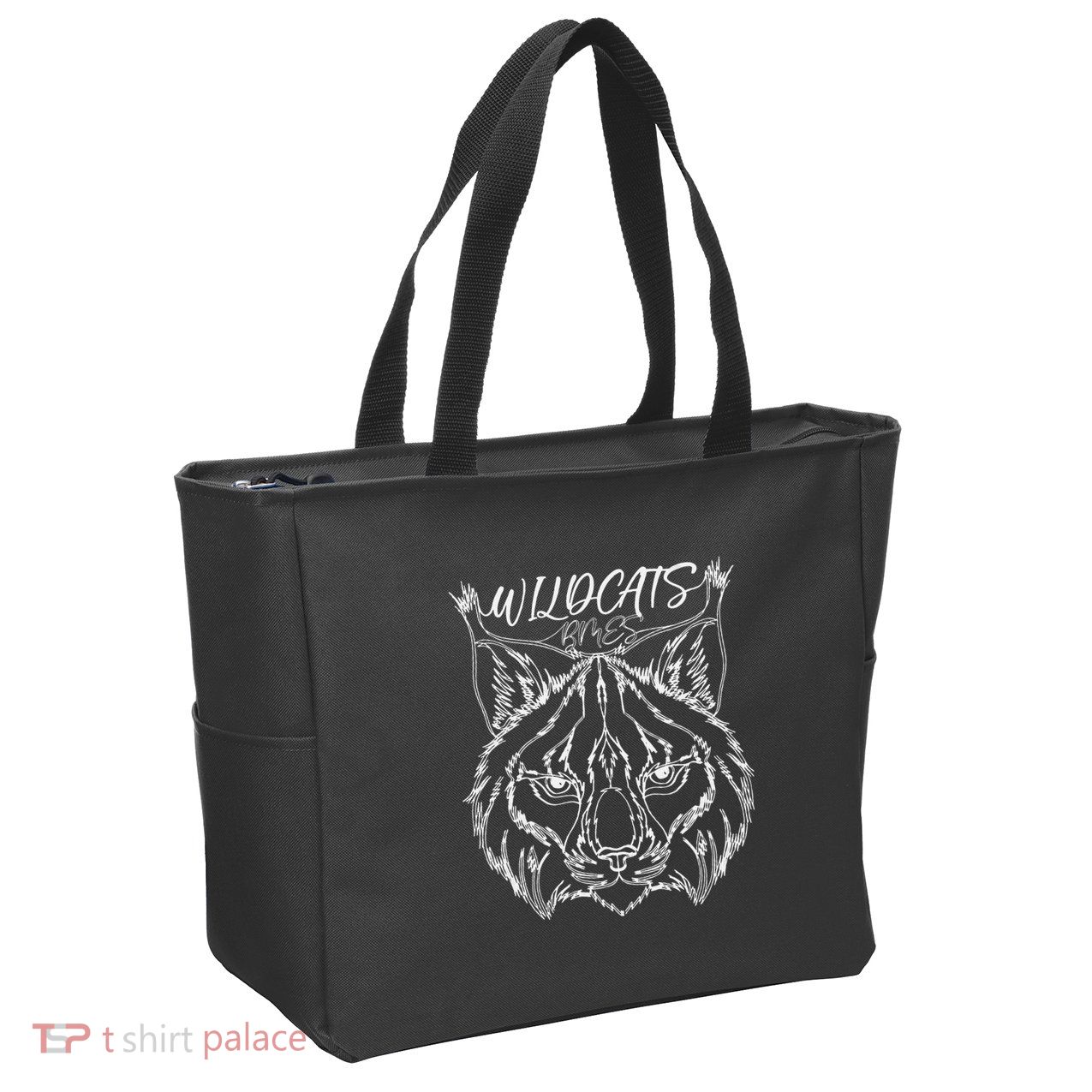 Team Jeremiah Retro Groovy Zip Tote Bag