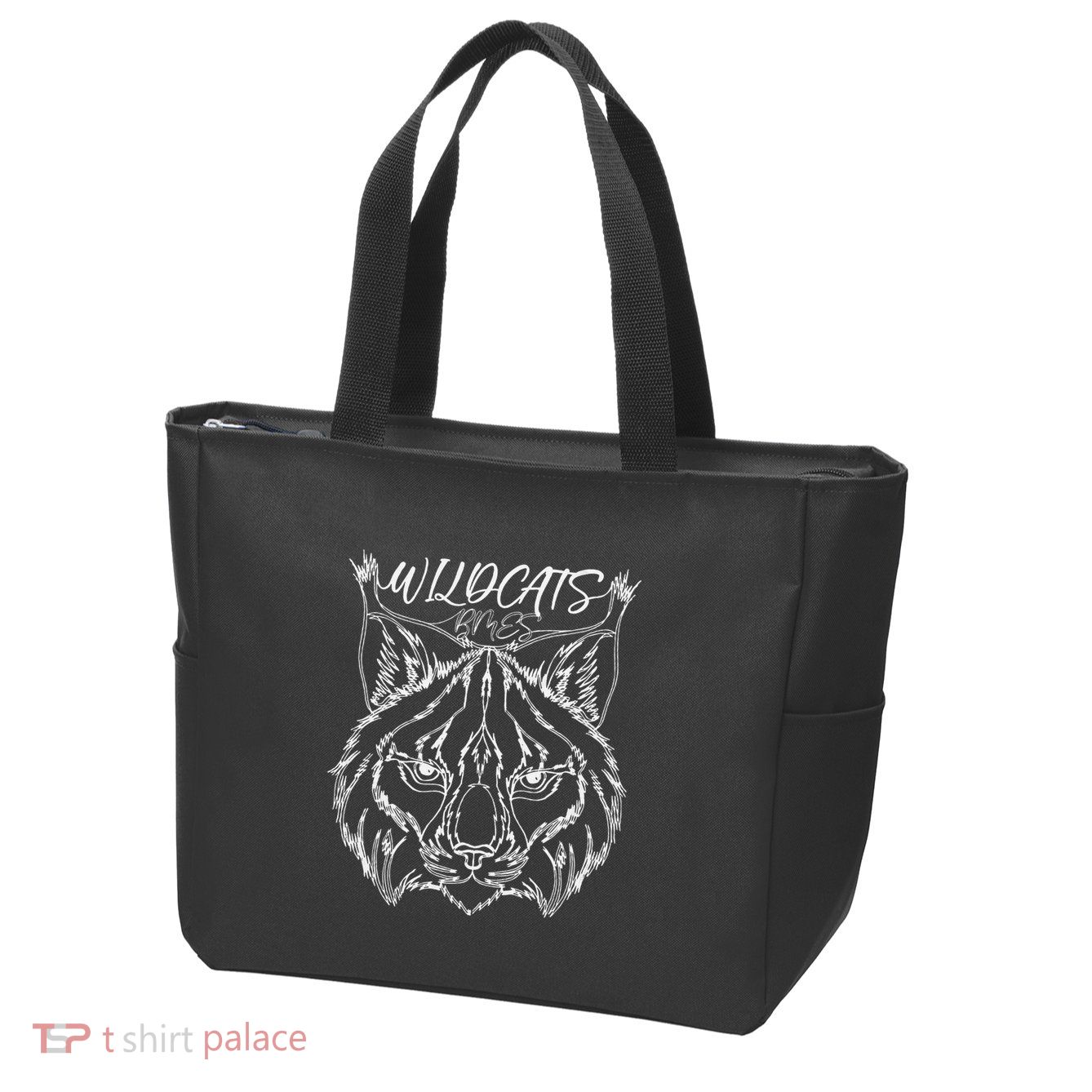 Team Jeremiah Retro Groovy Zip Tote Bag