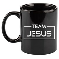 Team Jesus Religious 11oz C Handle Ceramic Mug