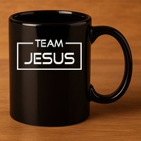 Team Jesus Religious 11oz C Handle Ceramic Mug