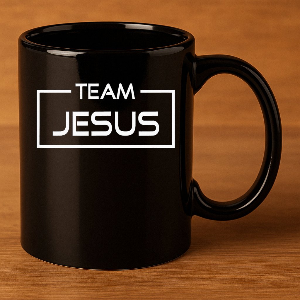 Team Jesus Religious 11oz C Handle Ceramic Mug