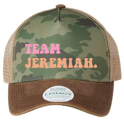 Team Jeremiah Retro Groovy Legacy Tie Dye Trucker Hat