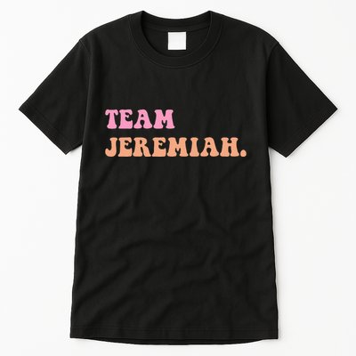 Team Jeremiah Retro Groovy Tall T-Shirt